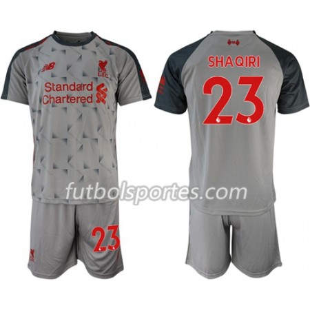 Camisetas Liverpool Shaqiri 23 Niño Tercera Equipacion 2018/2019
